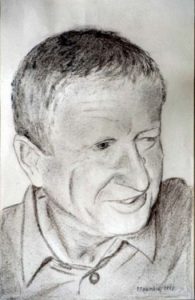 portrait drawing with pencil by Peter Pavluvcik 7.